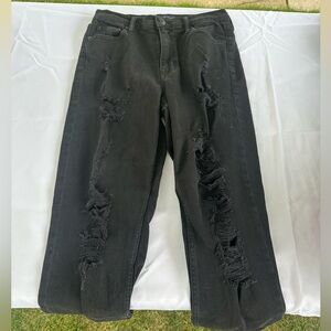 Aeropostale Ripped Mom Jeans